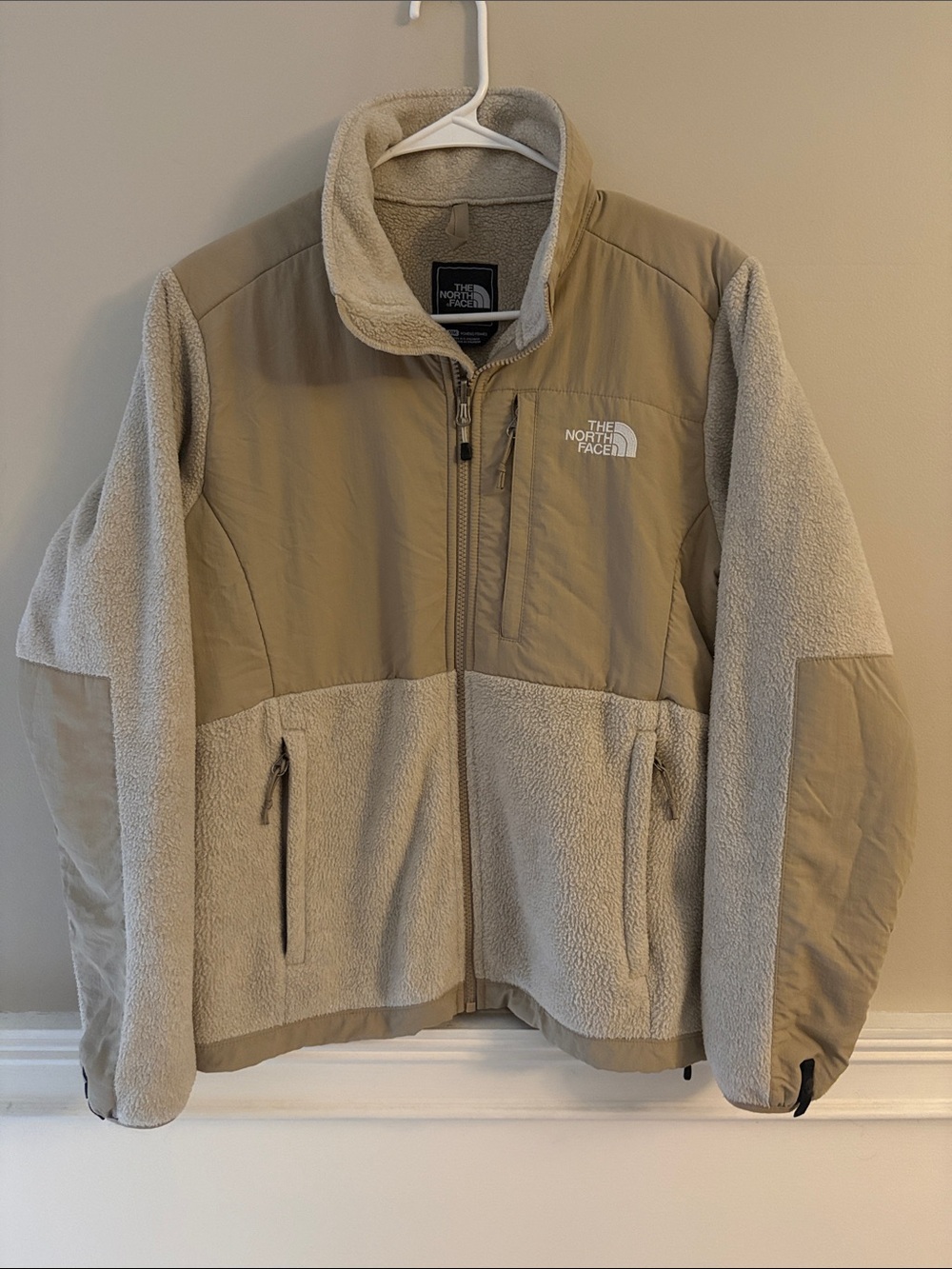The North Face Women's Tan Sherpa Fleece Performance Jacket